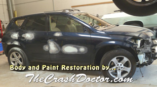 keyed murano insurance paint repair photo from www.thecrashdoctor.com