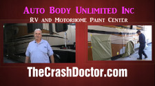 2008 Damon Astoria Motorhome Review and paint repair video from www.thecrashdoctor.com photo