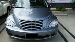 pt cruiser after collision repair from dr. jay www.thecrashdoctor.com