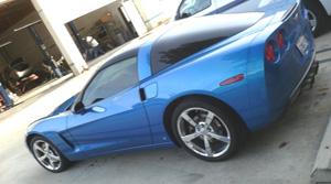 08 Corvette paint job work from california's Corvette Center  www.thecrashdoctor.com photo