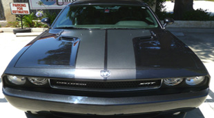 dodge challenger paint job muscle car by www.thecrashdoctor.com