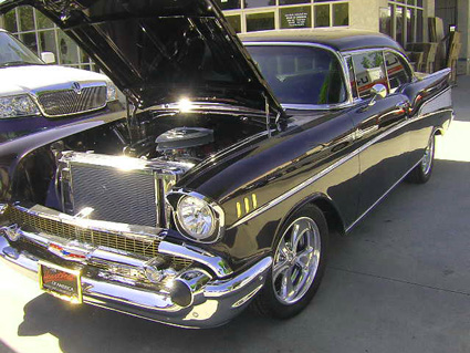 hot rod muscle cars 1957 chevy from wwwthecrashdoctorcom