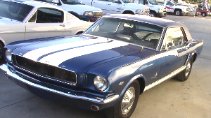 1965 Classic Mustang collision repair and paint video