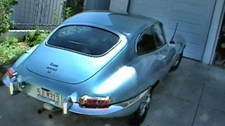 european englsh classic jaguar xke auto body repair and paint refinish from http://www.thecrashdoctor.com