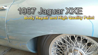 jaguar body repair and paint photo from www.thecrashdcotor.com