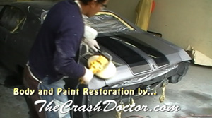classic muscle car restoration video photo by www.thecrashdoctor.com