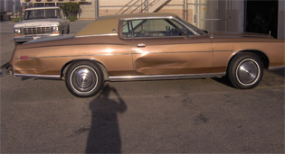 1973 Ford LTD classic before auto body unlimited inc collision repair paint job from www.thecrashdoctor.com