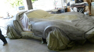 corvette restoration photo from www.thecrashdoctor.com simi valley serving moorpark, ca and other southern california cities