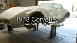 classic corvette 1978 restoration paint job from www.thecrashdoctor.com
