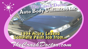 complete paint job for 94 acura legend photo from www.thecrashdoctor.com