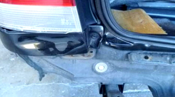 honda civic bumper close up auto body repair paint from www.thecrashdoctor.com photo