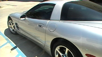 2001 corvette award winning fiberglass repair and paint job from www.thecrashdoctor.com photo