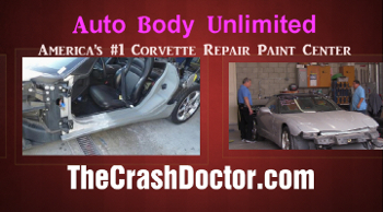 2001 vette extreme repair and paint video from www.autobodyunlimitedinc.com photo