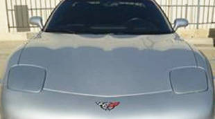 2001 corvette front after photo from www.thecrashdoctor.com