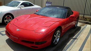 03 vette repair after front