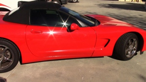 03 corvette fiberglass repair paint after