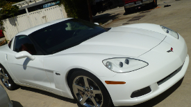 2008 Corvette frame repair by Auto Body Unlimited