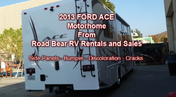 2013 ace motorhome rear after repairs and paint from http://www.thecrashdoctor.com photo