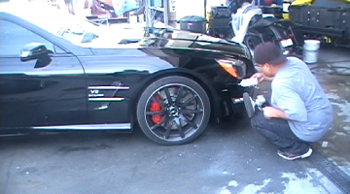 mercedes benz amg luxury sports car paint job from www.thecrashdoctor.com photo