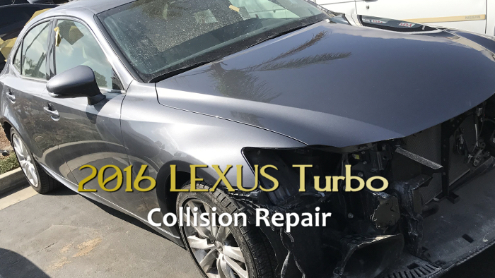 Lexus luxury car collision repair at auto body unlimited