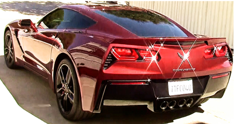 2016 Corvette Stingray collision auto body repair and paint refinish