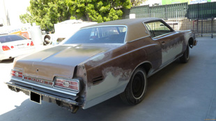 73 Ford LTD Before complete paint by www.thecrashdoctor.com