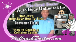 doc jay's how to choose a body shop video tip # 1 photo from www.thecrashdoctor.com