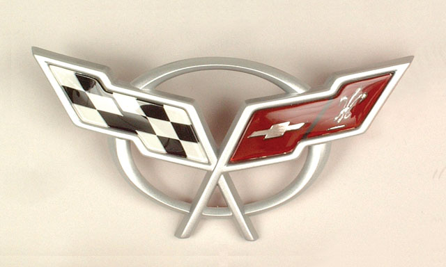 Corvette paint emblem www.autobodycalifornia.com