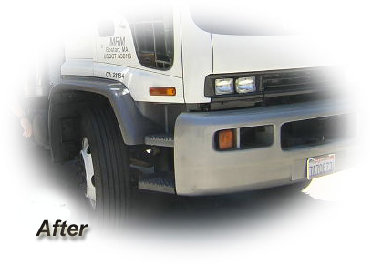 medium duty truck paintless dent repair