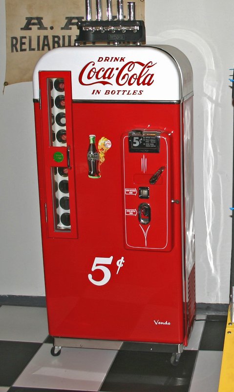 classic coke machine paint job by www.thecrashdoctor.com photo