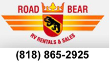 Road Bear RV motorhome rentals and sales agoura hills, ca referred by www.thecrashdoctor.com