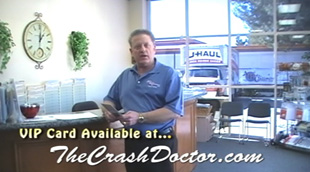 vip discount auto body services card from www.thecrashdoctor.com