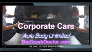 corporate cars fleet damage auto body repair and paint center of southern california serving all major Fleet and Insurance companies www.thecrashdoctor.com photo