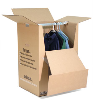 Large Clothing Uhaul box