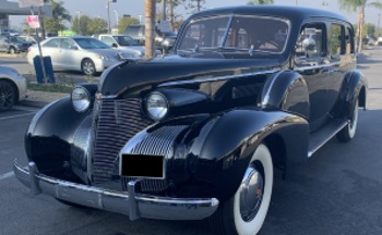 1939 Cadillac Classic Car Auto Body Repair Paint