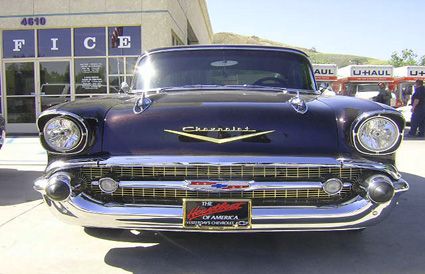 57 chevy classic paint jobs