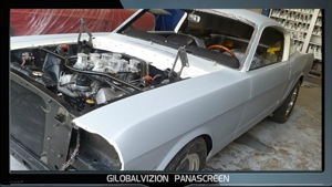 shelby gt350 complete paint job