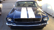classic ford mustang 1965 collision paint repair video