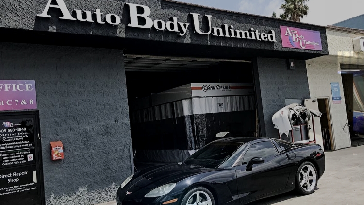 Corvette body paint repair experts 