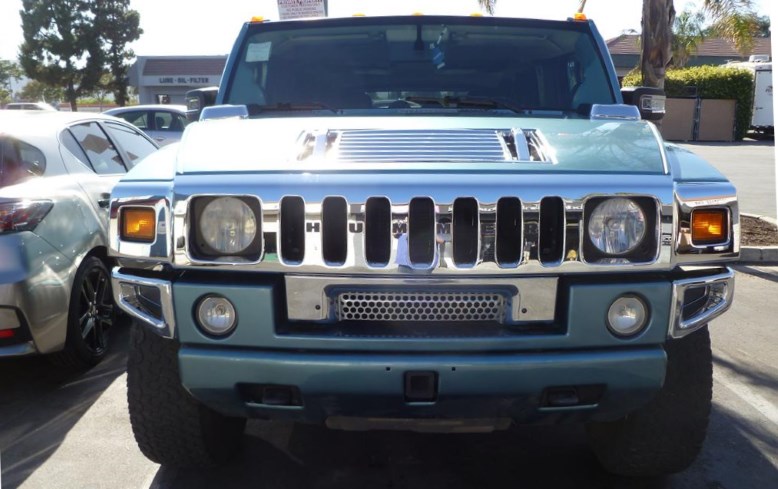 2007 Hummer H2 after repair and paint job