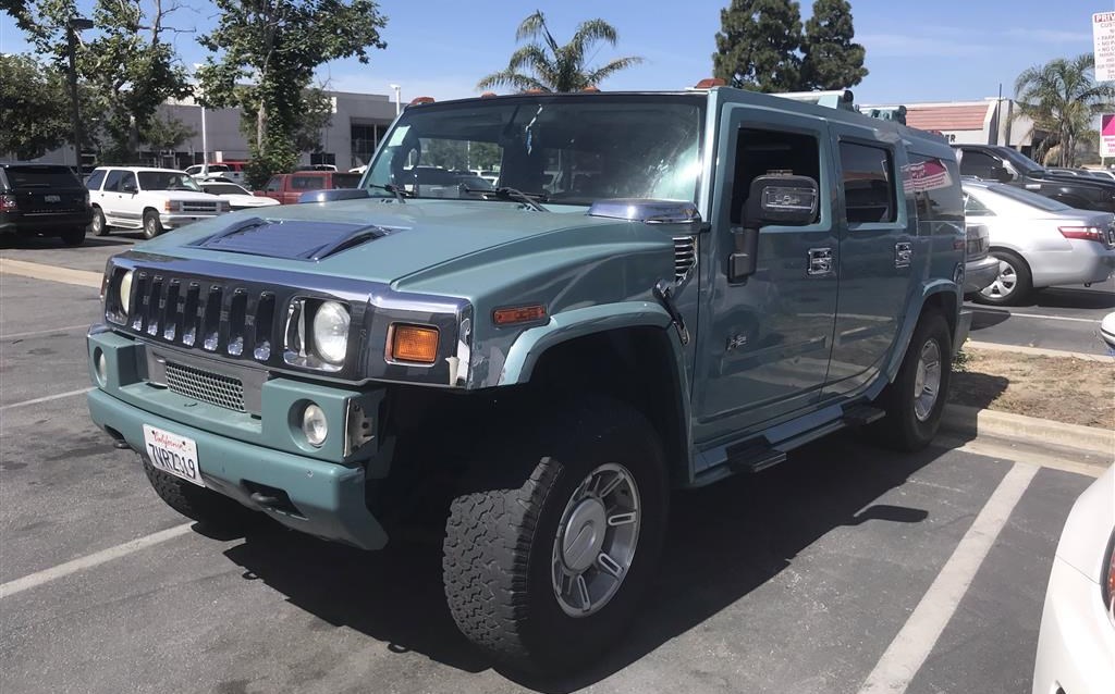 2007 Hummer H2 repair and paint job