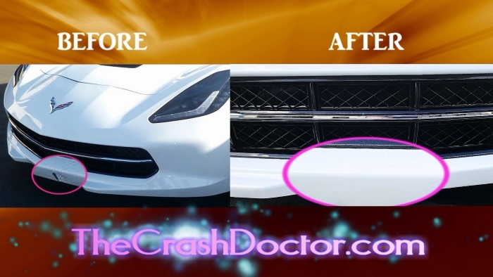 2017 Vette stingray urethane repair paint