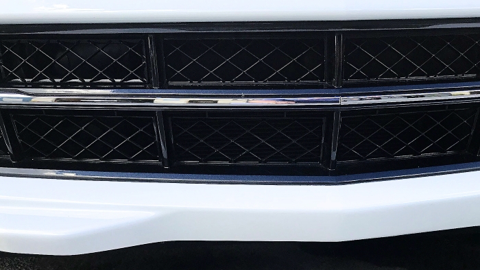 Corvette Stingray bumper repair paint job