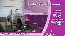 classic mustang repair and paint photo from www.thecrashdoctor.com