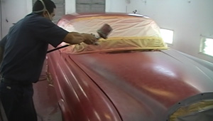 1967 mercedes classic restoration photo from www.thecrashdoctor.com