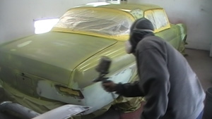 67 mercedes metal primer restoration process photo from www.thecrashdoctor.com
