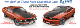 Mustang contest charity give a way program from www.thecrashdoctor.com