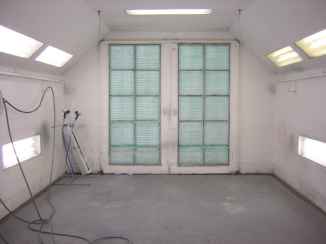 downdraft paint booth thecrashdoctor.com image