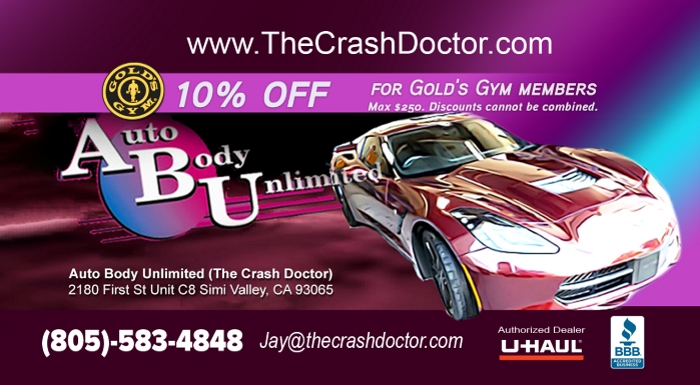 Auto Body Paint and Repair Local Discount Coupon